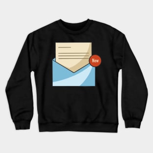 Email Notification New Emails Crewneck Sweatshirt